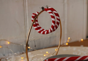 CANDY CANE HOOP