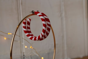 CANDY CANE HOOP